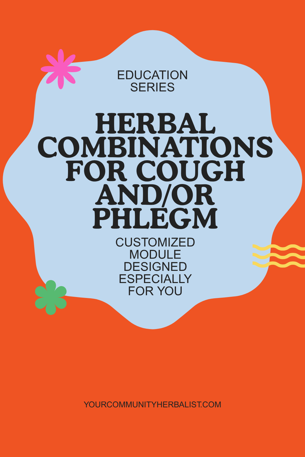 Herbal Combinations for Cough and/or Phlegm - Education Series