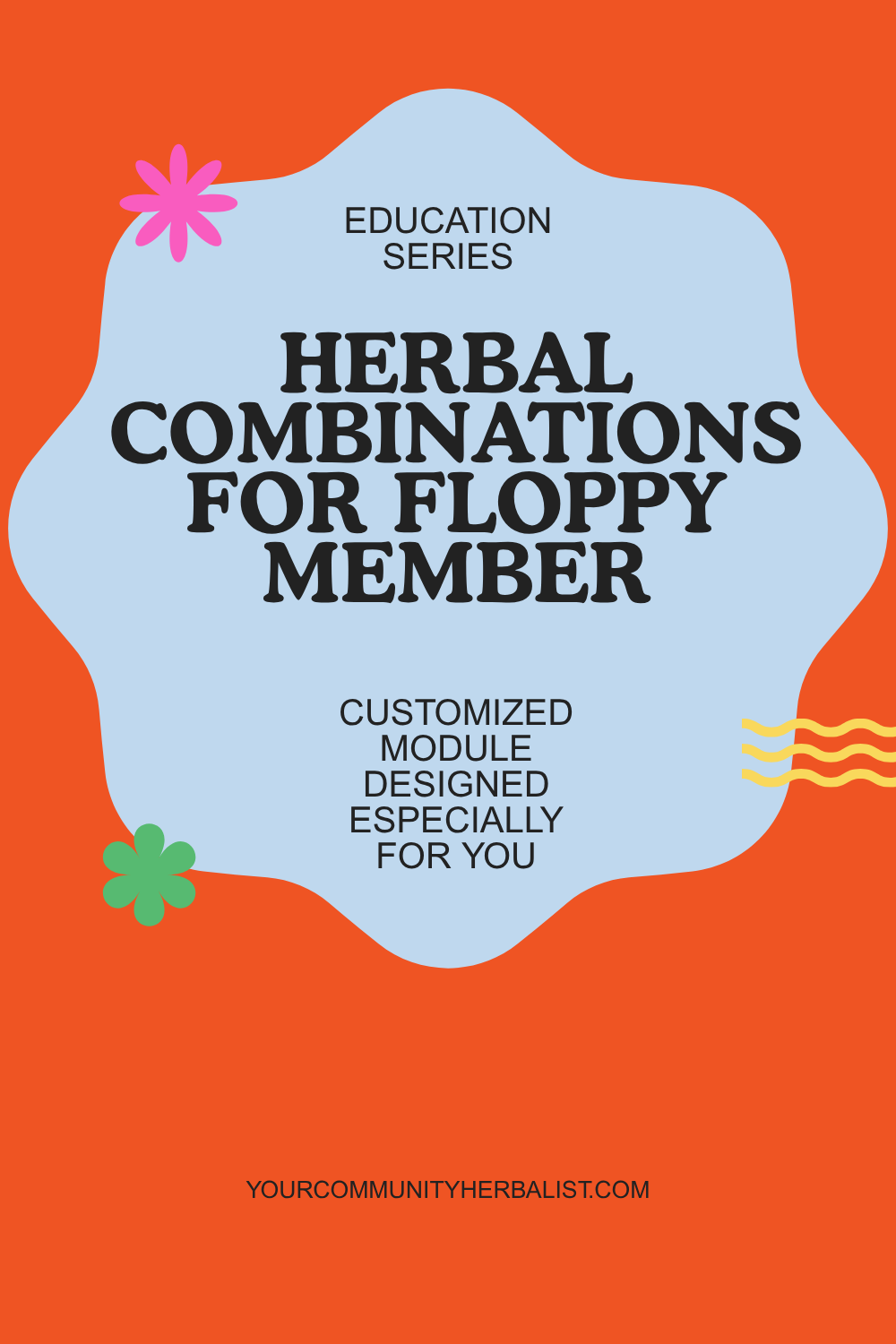 Herbal Combinations for Floppy Member - Education Series