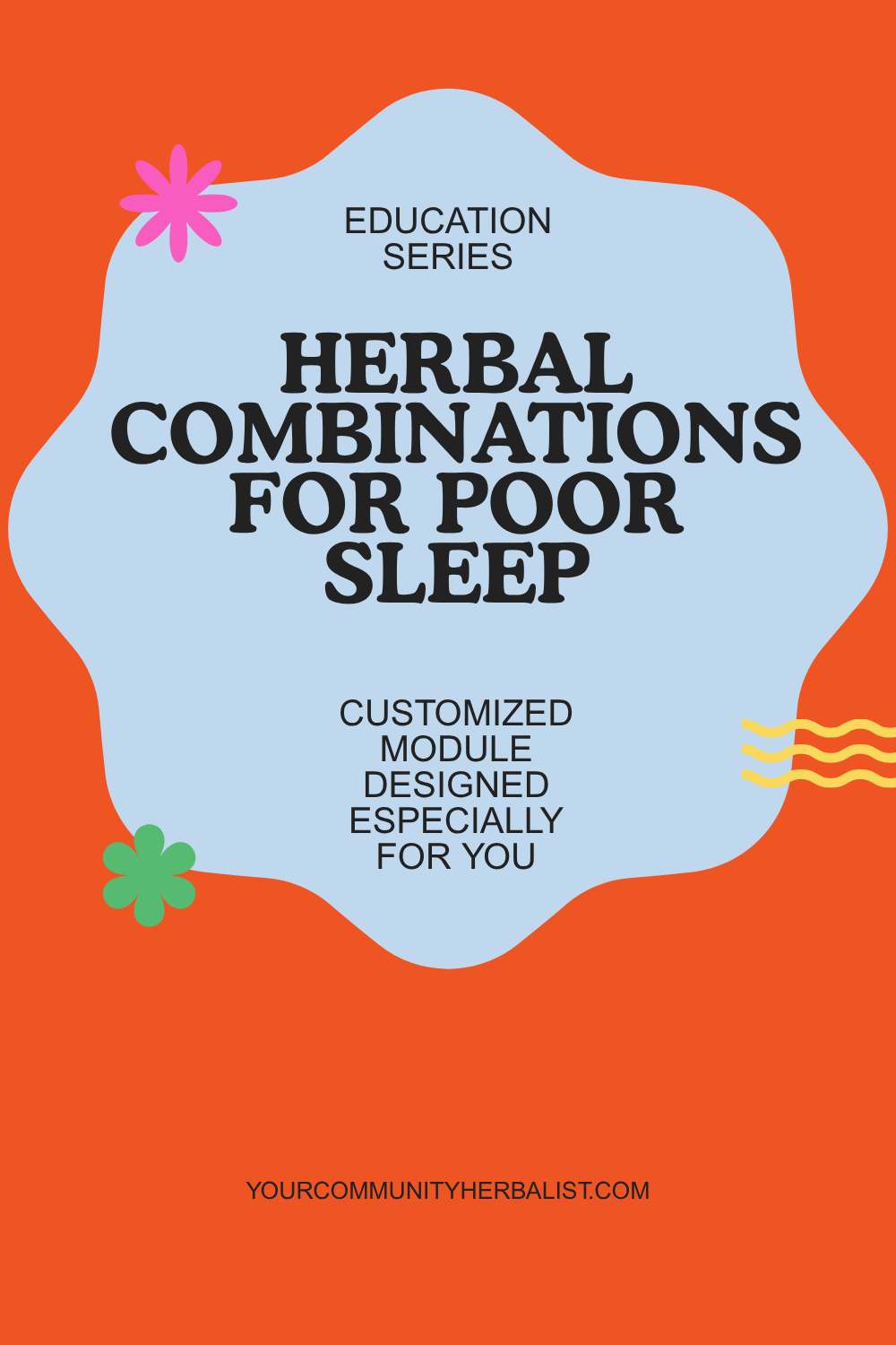 Herbal Combinations for Poor Sleep - Education Series